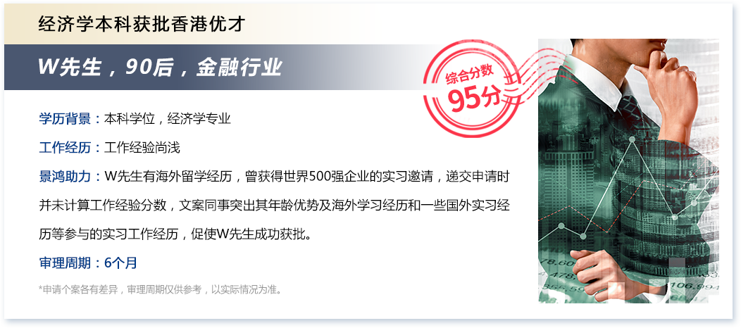 香港优才计划申请要求